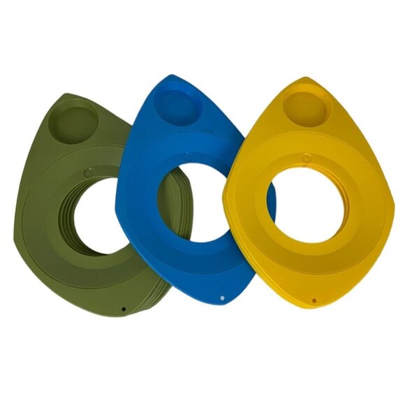 Wilpak Plastic Paper Plate & Drink Holders Set Of 11 Picnic Camping RV - Picture 3 of 6